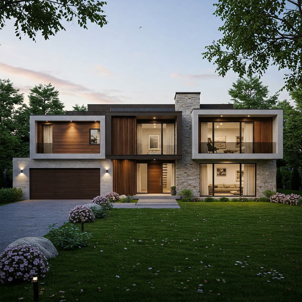 Maison d'architecte : les tendances incontournables en 2025-background